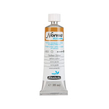 Schmincke - NORMA Blue, 21602009, beste watergedragen olieverf, sterk gepigmenteerd, lichtvast, vegan, Geel Oker, 35 ml