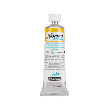 Schmincke - NORMA Blue 21241009 feinste Künstler-Ölfarben auf Wasserbasis hochpigmentiert lichtecht vegan Cadmiumgelb Farbton mittel 35 ml