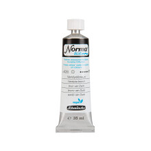 Schmincke - NORMA Blue, 21626009, fijnste watergedragen olieverf, hooggepigmenteerd, lichtvast, vegan, Vandyck bruin, 35 ml