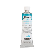 Schmincke - NORMA Blue 21425009 hienoimmat vesipohjaiset taiteilijaljyvrit erittin pigmenttiset valonkestvt vegaani koboltti turkoosi svy 35 ml
