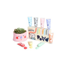 Pott'd Premium Acrylic Pottery Paints for Adults, Paint Set, Pottery Painting Kit for Air-Dry Clay – Pastel Paints