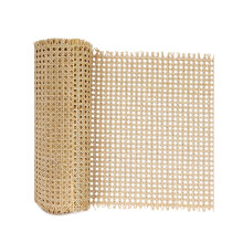 Rollo de red de caρa de malla abierta tejida con correas de caρa de ratαn natural de 16 ""x 9,8 pies para proyectos de decoraciσn de muebles de ca