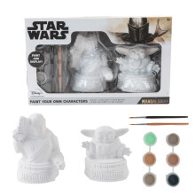 Star Wars Mandalorian Baby Yoda Mal dine egne figurer Kunst- og h?ndv?rkss?t til drenge og piger