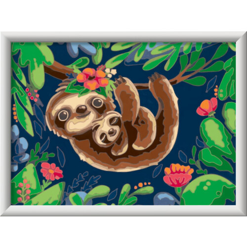 Ravensburger Puzzle - RAVENSBURGER - Dolci Bradipi - 500 pezzi - Animali - Interno 1