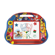 LEXiBOOK Paw Patrol Multicolor magiczna tablica magnetyczna artystyczna kreatywna zabawka dla dziewczat i chlopcσw rysik i znaczki czerwony/niebieski