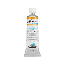 Schmincke - NORMA Blue 21243009 feinste Künstler-Ölfarben auf Wasserbasis hochpigmentiert lichtecht vegan Cadmiumgelb Farbton tief 35 ml