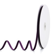Pieaary Lila Samtband, 1/4 Zoll x 20 Yards, ideal fr Geschenkverpackungen, Haarschleifen, Krnze, Hochzeits- und Weihnachtsfeier-Dekoration (lila 1/