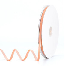 Pieaary Pfirsichfarbenes Samtband, 1/4 Zoll x 20 Yards, ideal fr Geschenkverpackungen, Haarschleifen, Krnze, Hochzeits- und Weihnachtsfeier-Dekorat