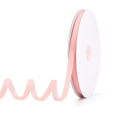 Pieaary Hellrosa Samtband, 0,9 cm x 20 m, ideal zum Verpacken von Geschenken, Haarschleifen, Krnzen, Hochzeits- und Weihnachtsfeier-Dekoration (hell