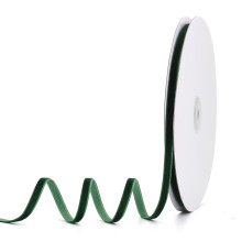 Pieaary Dunkelgrnes Samtband, 1/4 Zoll x 20 Yards, ideal fr Geschenkverpackungen, Haarschleifen, Krnze, Hochzeit und Weihnachtsfeier, Dekoration (