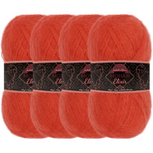 JubileeYarn Mohair Elixir Garn  Babywollmischung  50 g/Knuel  Mimosa  4 Knuel