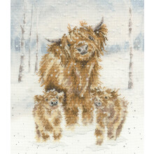 Bothy Threads Kit punto croce contato - Natale delle Highland