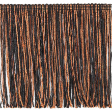Borten von der Werft, 15,2 cm, Glitzer-Chainette-Fransenbesatz, aus Polyester gefertigt, dekorativer Fransenbesatz, vielseitige Fransen fr Kostme,