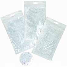 16000kpl 3mm 4mm 5mm valkoinen AB Hartsi strassit askarteluun SS10 SS16 SS20 Flatback Jelly Stones Bulkki Non-Hotfix Timantit Kristallit Jalokivet Ch