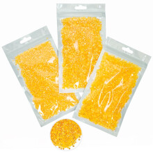 16000 STK Orange Gul AB Harpiks Rhinestones for Crafting 3mm 4mm 5mm M?rkegul Flatback Jelly Stones Bulk SS10 SS16 SS20 Diamanter ?delstene til a