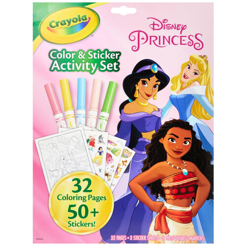 Crayola Crayola Color & Sticker Activity Set Princess (vikt)
