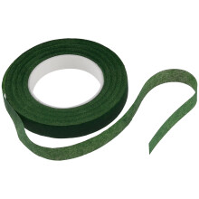 KEILEOHO 30 Rollen 29,5 Yard Blumenband 1/2 Zoll breit dunkelgrnes Blumenstielband Floristenbnder fr die Herstellung von Blumenstruen und Heimwe