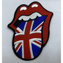 C&D Visionary Rolling Stones UK Tongue Patch Rd Bl Vit