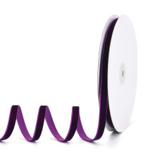 Pieaary Purple Velvet Ribbon 3/8"""" x 20Yd Erinomainen lahjapaketointiin hiusrusetteihin seppeleiden tekoon h- ja joulujuhlakoristeeksi (violetti 3/