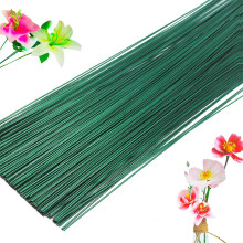 Jgalnim 300 Stck 22 Gauge dunkelgrner Stieldraht 40,6 cm Blumenstieldraht fr Blumenarrangements und DIY-Projekte