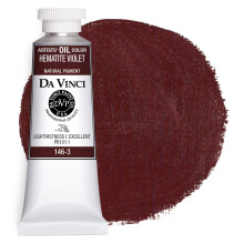 DA VINCI PAINTS Professional Artist -ljymaali Hematiittivioletti 37mL
