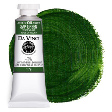 DA VINCI PAINTS Professional Artist Oil Paint Sap Green 37mL