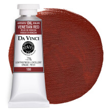 DA VINCI PAINTS Professional Artist -ljymaali Venetian Red 37mL