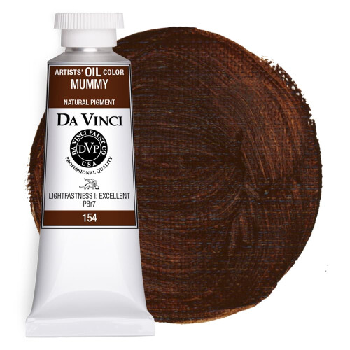 DA VINCI PAINTS Professionele kunstenaar olieverf mummie 37 ml