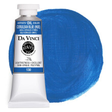 DA VINCI PAINTS Professional Artist -ljymaali Cerulean Blue 37mL