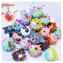 Cadeaux de fte pour enfants, boules pop d'animaux 3D, jouets Fidget, cadeaux d'anniversaire, sacs de cadeaux, cadeaux de Pinata, prix de carnava