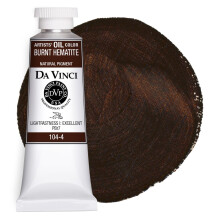 DA VINCI PAINTS Professional Artist ljymaali poltettu hematiitti 37mL