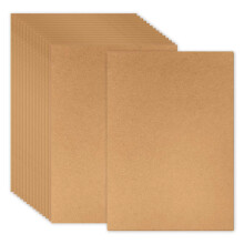 50 Blatt brauner Kraftkarton, 5 x 7 Zoll dickes Papier, brauner glatter Karton, schweres Druckerpapier fr Einladungen, Sammelalben, Kunsthandwerk, D