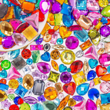 Aptkin 1000 Pieces Ompele strassit Ompele kristalleja Ompelu Jalokivet Akryylisekoitetut strassit, joissa on ompelureit vaatteille Tee-se-itse-ksit
