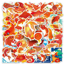 Koi Fish Tarra 50 Kpl Spt Hauskat Elimet Tarrat Laptop Vesipullo Rullalauta Moottoripyr Matkatavarat Autot Scrapbooking Kitara Polkupyr Tietok