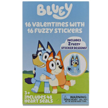 Paper Magic Group Bluey Ystvnpivkortit ja Bluey Fuzzy Tarrasetti - Ystvnpivn vaihtokortit