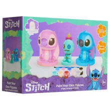 Disney Stitch Peignez vos propres figurines en pltre pour enfants et adolescents, ensemble de bricolage, cadeaux pour enfants (Multi Stitch  Lo