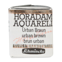 Schmincke - HORADAM AQUARELL Super Granulation 14 946 044 Urban Brown 1/2 astiat erittin vahvat rakeistusvrit hienoimmat supergranulaatiovesivrit