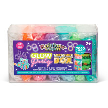 Rainbow Loom: Caixa do Tesouro - Edição Brilhante no Escuro - Kit de Joias DIY