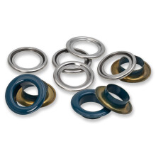 Prym sen Scheiben rot/silberfarbig vearbeitbar mit dem 542542 sen mit Unterlegscheiben 11 mm rot/silber verwendbar mit dem Vario Creative Tool 14 mm