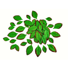 HukDok Bladeren Rozen Bloem Moerbei Papier Ambachten Bladeren Kunstbloemen Blad Uitgesneden Papier voor Scrapbooking Bruiloft Poppenhuis Benodigd