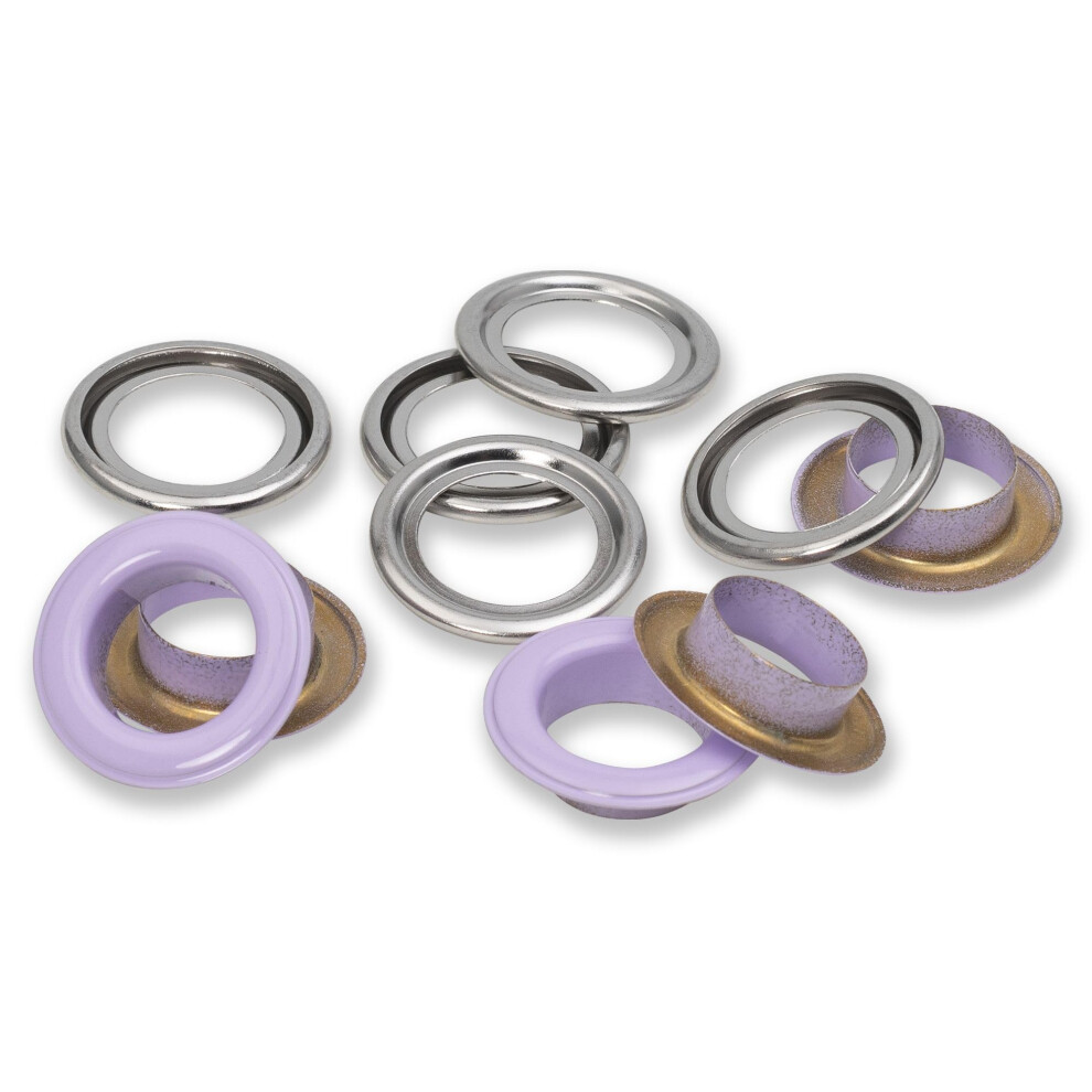 Prym Sen Scheiben Rot/Silberfarbig Vearbeitbar Mit Dem 542542 Eyelets With Washers 11 Mm Can Be Used With The Vario Creative Tool 1 Red/Silver