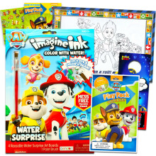 Paw Patrol maali vedell Imagine Ink -vrityskirja - Paw Patrol Activity Set -paketti sislt uudelleen kytettvn Paw Patrol -maalauskirjan sivelt