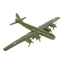 TimMee WW2 B-29 Superfortress Aereo bombardiere - Aereo da uomo dell'esercito in plastica verde OD