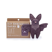 Kiriki Press DIY-Stickpuppen-Set Anfnger bis Fortgeschrittene fr Erwachsene und Jugendliche (3 Fhigkeitsstufen) | Tier-Stickset Siebdruckmuste
