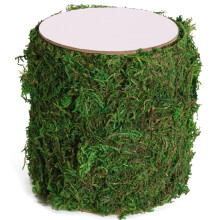 USMOLA Mos Rulle T?rret Mos til H?ndv?rk Mos Bordl?ber til Fairy Gardens Bryllup Skovdekoration Bevaret mosm?tte til borddekoration (4"""" B x 48""""
