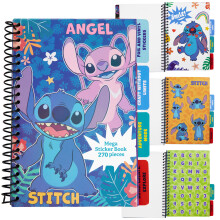 Disney Stitch matricaknyv gyerekeknek tiniknek 28 matricalap 250+ matrica scrapbooking muvszeti tevkenysgkszlethez Stitch ajndkok