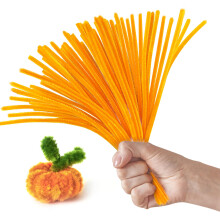 100 stuks oranje pijpenragers gekleurde pijpenragers voor handwerk pijpenragers set pijpenragers ambachtelijke kunst en ambachtelijke benodigdhed
