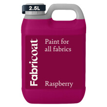 Fabricoat - Textielverf voor meubels - 85 oz / 2,5L Framboos - Herstel of verander de kleur van banken Stoelen Bekleding Zacht meubilair Auto I