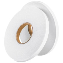 Tatuo 2 ruller dobbeltsidet skumtape 0,6 tommer gange 50 fod Hvid PE-skumtape Svamp Bl?dt monteringskl?b til g?r-det-selv-h?ndv?rk billedplakatop