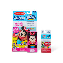 Melissa & Doug Sticker Wow! Disney Minnie Mouse Bundle: Activiteitenpad, Stamper, 500 Stickers